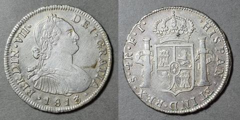 Primera imagen del registro Moneda de 4 Reales (Fernando VII)