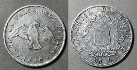 Primera imagen del registro Moneda de 50 Centavos (República)