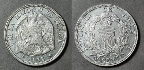 Primera imagen del registro Moneda de 50 Centavos (República)