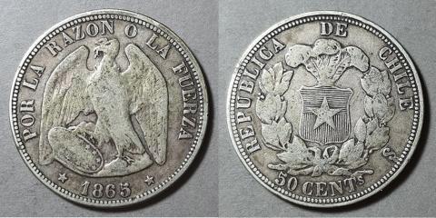 Primera imagen del registro Moneda de 50 Centavos (República)