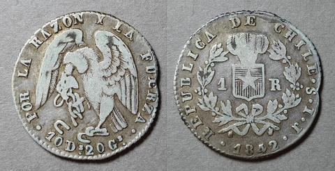 Primera imagen del registro Moneda de 1 Real (República)