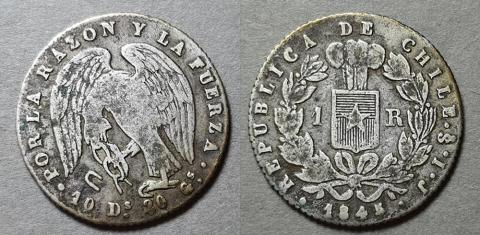Primera imagen del registro Moneda de 1 Real (República)
