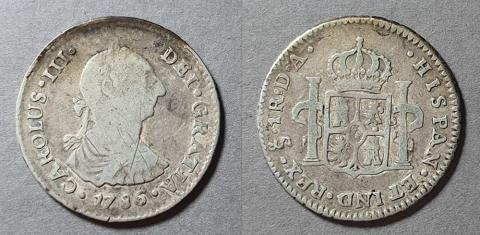 Primera imagen del registro Moneda de 1 Real (Carlos III)