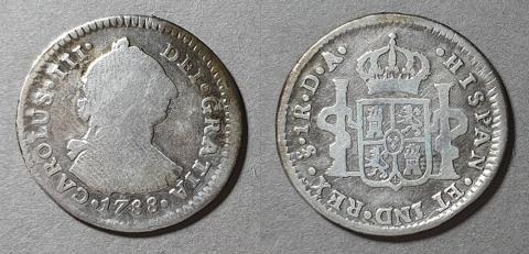 Primera imagen del registro Moneda de 1 Real (Carlos III)