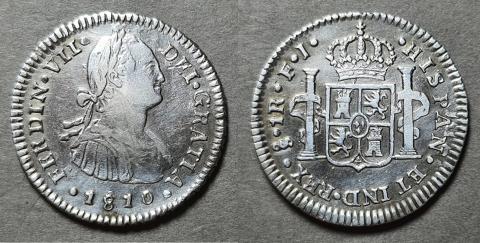 Primera imagen del registro Moneda de 1 Real (Fernando VII)