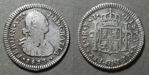 Primera imagen del registro Moneda de 1 Real (Fernando VII)
