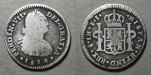 Primera imagen del registro Moneda de 1 Real (Fernando VII)