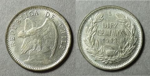 Primera imagen del registro Moneda de 10 centavos (República)