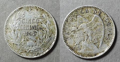 Primera imagen del registro Moneda de 5 centavos (República)