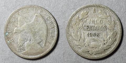 Primera imagen del registro Moneda de 5 centavos (República)