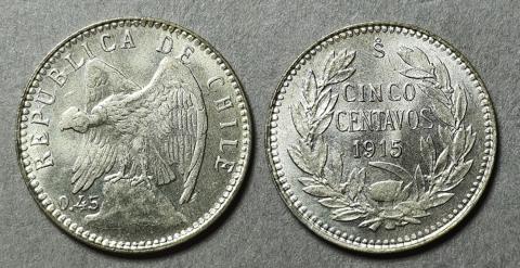 Primera imagen del registro Moneda de 5 centavos (República)