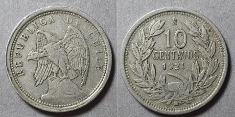 Primera imagen del registro Moneda de 10 centavos (República)