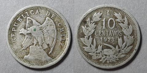 Primera imagen del registro Moneda de 10 centavos (República)