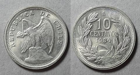 Primera imagen del registro Moneda de 10 centavos (República)