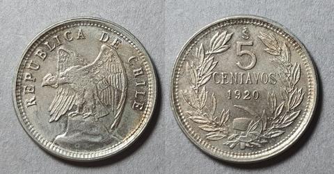 Primera imagen del registro Moneda de 5 centavos (República)