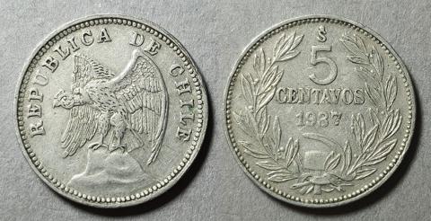 Primera imagen del registro Moneda de 5 centavos (República)