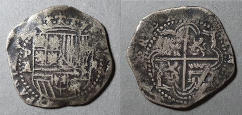 Primera imagen del registro Moneda de 2 Reales (Felipe II)