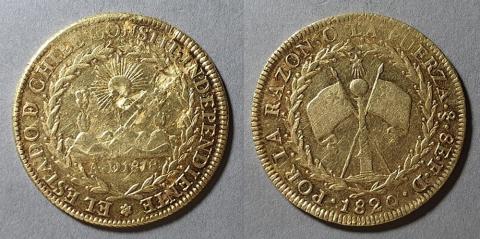 Primera imagen del registro Moneda de 8 Escudos (República)