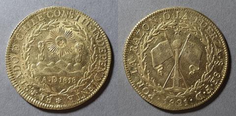 Primera imagen del registro Moneda de 8 Escudos (República)
