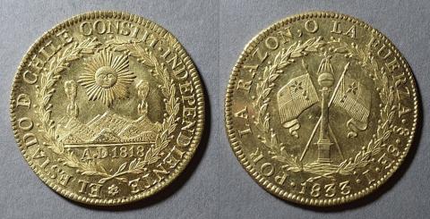 Primera imagen del registro Moneda de 8 Escudos (República)