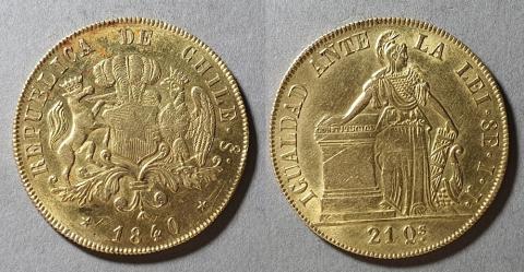 Primera imagen del registro Moneda de 8 Escudos (República)
