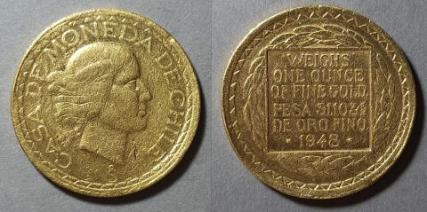 Primera imagen del registro Onza de oro