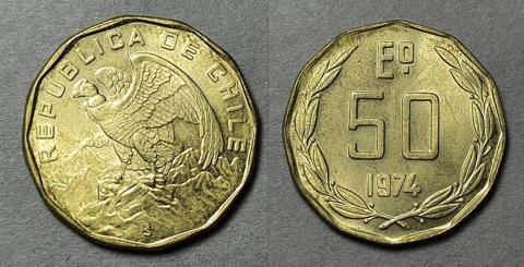 Primera imagen del registro Moneda de 50 Escudos (República)