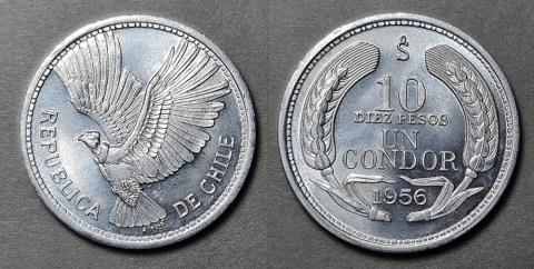 Primera imagen del registro Moneda de 10 Pesos (República)