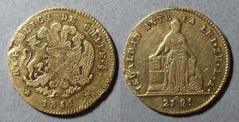 Primera imagen del registro Moneda de 2 Escudos (República)
