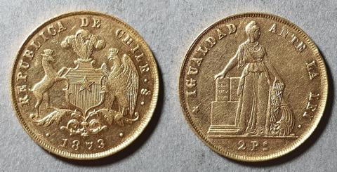 Primera imagen del registro Moneda de 2 Pesos (República)