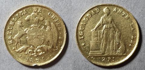 Primera imagen del registro Moneda de 2 Pesos (República)