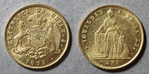 Primera imagen del registro Moneda de 2 Pesos (República)