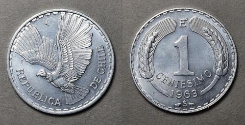 Primera imagen del registro Moneda de 1 centésimo (República)