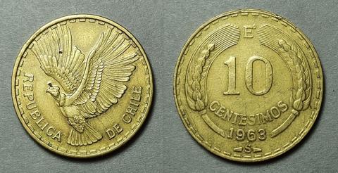 Primera imagen del registro Moneda de 10 centésimos (República)