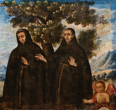 Primera imagen del registro Monjes bajo un árbol