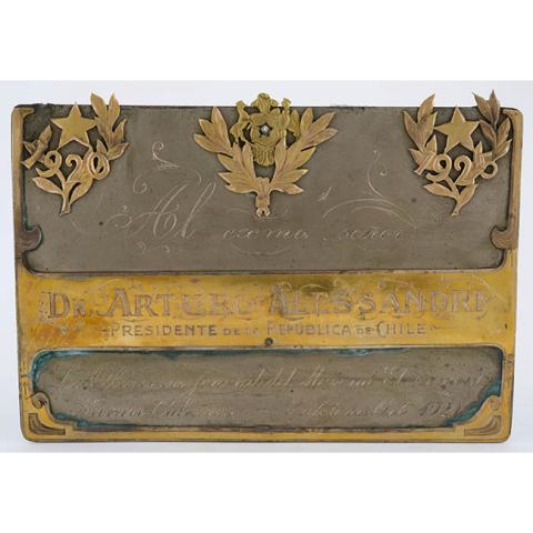 Primera imagen del registro Placa conmemorativa
