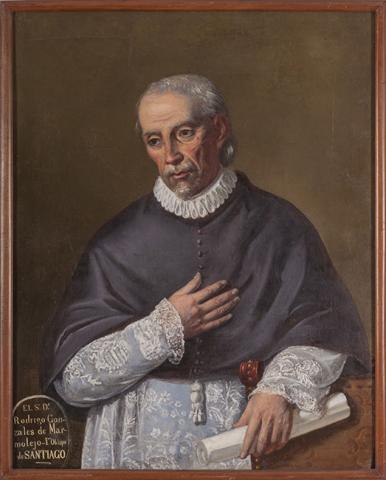 Primera imagen del registro Retrato Ilustrísimo señor doctor don Rodrigo Gonzales de Marmolejo