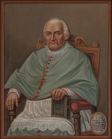 Primera imagen del registro Retrato Ilustrísimo señor doctor don Diego de Sambrano Villalobos