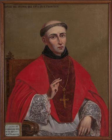 Primera imagen del registro Retrato de Fray Diego de Humanzoro