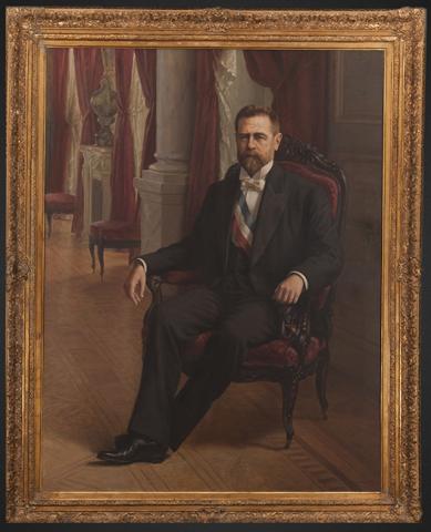 Primera imagen del registro Retrato de don Germán Riesco Errázuriz