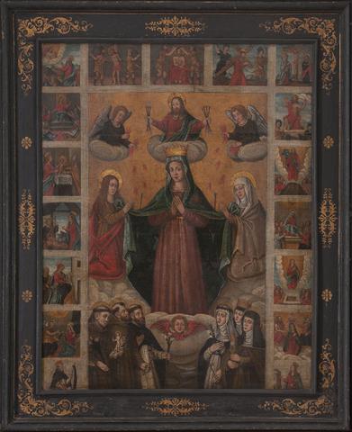 Primera imagen del registro Apoteosis de la Virgen