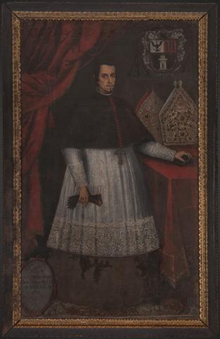 Primera imagen del registro Retrato de don Luis Francisco Romero, Obispo de Santiago de Chile y de Quito año 1718