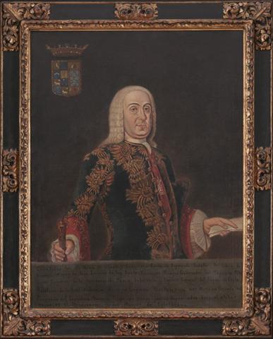Primera imagen del registro Retrato de José Antonio Manso de Velasco y Samaniego