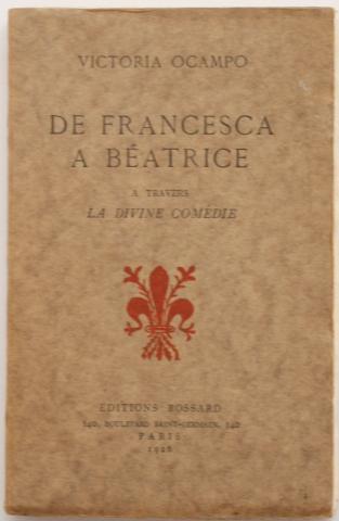 Primera imagen del registro De Francesca a Béatrice