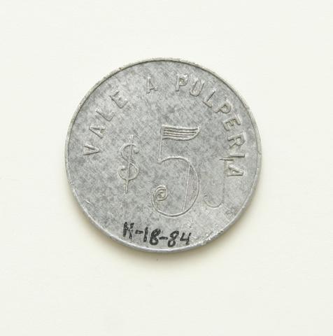 Primera imagen del registro Cinco Pesos