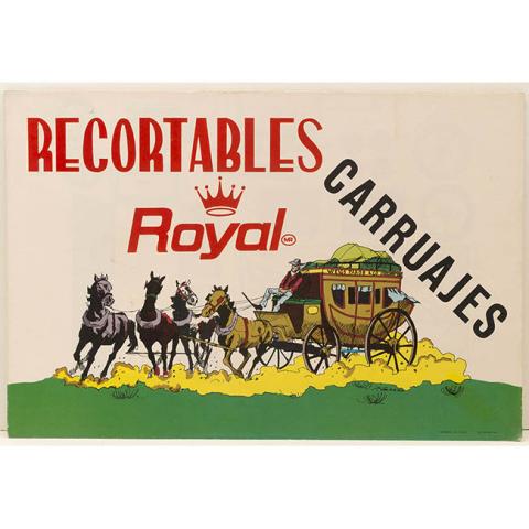 Primera imagen del registro Album recortables Royal "Carruajes"
