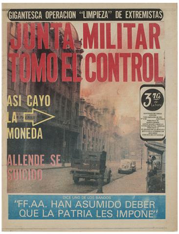 Primera imagen del registro Periódico "3ra de la Hora" 13 de septiembre 1973
