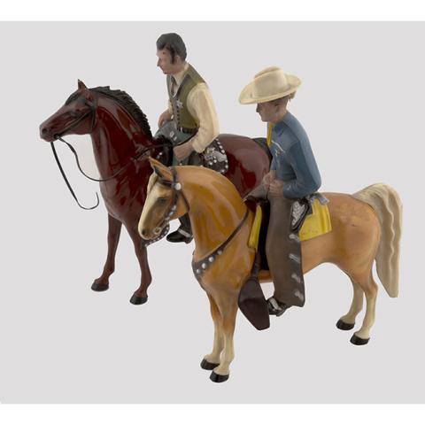 Primera imagen del registro Conjunto de jinetes sobre caballos