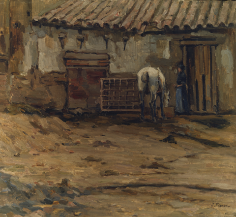 Primera imagen del registro Rancho con caballo