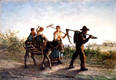 Primera imagen del registro La vuelta del trabajo